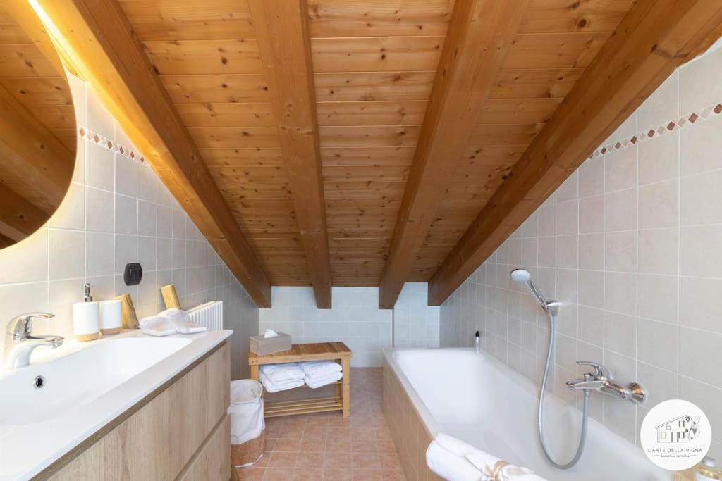Villa Casa L'Arte Della Vigna à Bigolino Extérieur photo