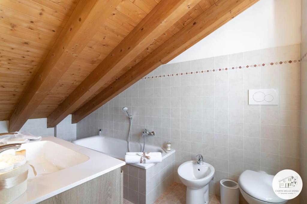Villa Casa L'Arte Della Vigna à Bigolino Extérieur photo